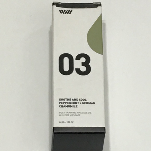 Will 03 Peppermint & Chamomile Massage Oil 2 fl oz - Picture 1 of 3